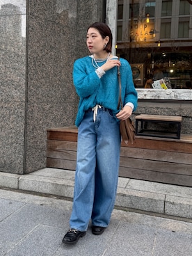 yuさん（レディース・162cm）の春コーディネート