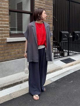 yuさん（レディース・162cm）の春コーディネート