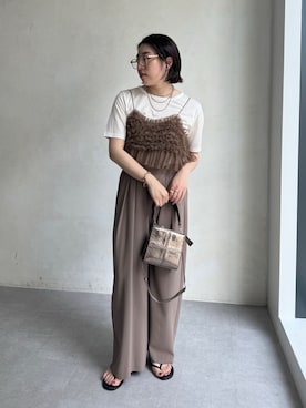 yuさん（レディース・162cm）の夏コーディネート