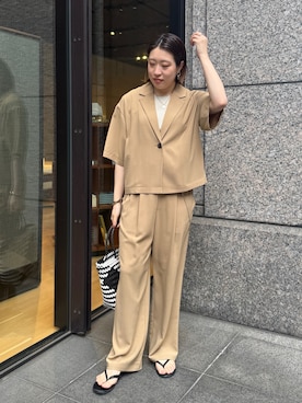 yuさん(レディース・162cm)の春コーディネート