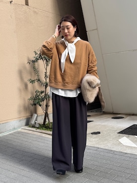 yuさん（レディース・162cm）の秋コーディネート