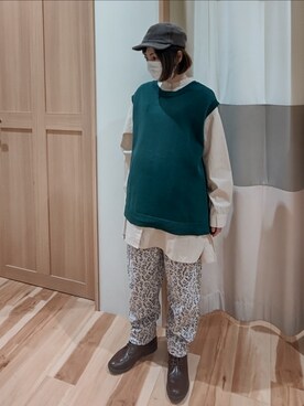 **𝕪𝕦𝕜𝕒**さん(レディース・148cm)の春コーディネート