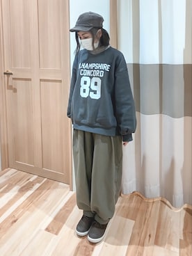 **𝕪𝕦𝕜𝕒**さん(レディース・149cm)の冬コーディネート