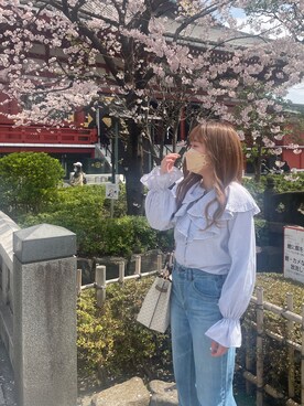 yuzuさん（レディース・162cm）の春コーディネート