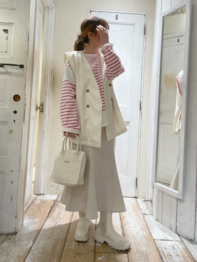 yuzuさん(レディース・162cm)の春コーディネート