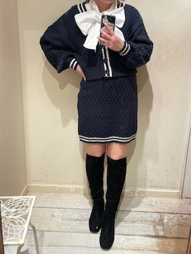 yuzuさん（レディース・162cm）の冬コーディネート