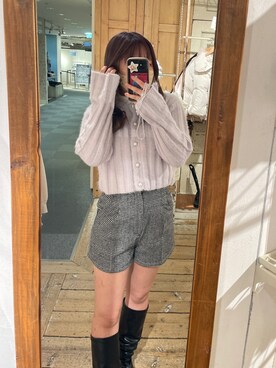 yuzuさん（レディース・162cm）の冬コーディネート