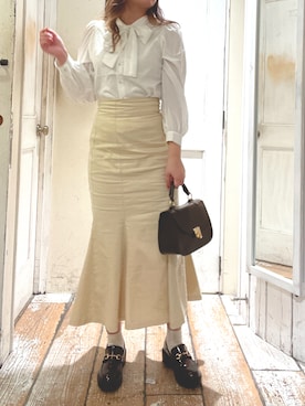 yuzuさん（レディース・162cm）の冬コーディネート