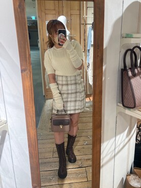 yuzuさん（レディース・162cm）の秋コーディネート