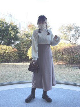 yuzuさん(レディース・162cm)の冬コーディネート