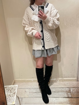 yuzuさん（レディース・162cm）の冬コーディネート