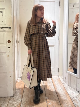 yuzuさん（レディース・162cm）の秋コーディネート