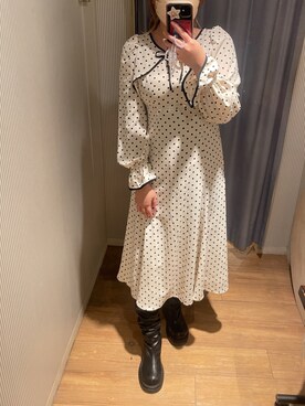 yuzuさん（レディース・162cm）の冬コーディネート