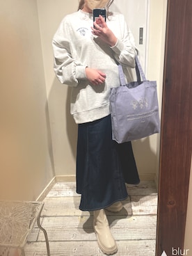 yuzuさん（レディース・162cm）の冬コーディネート