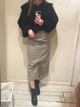 yuzuさん（レディース・162cm）の秋コーディネート