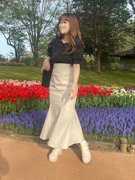 yuzuさん（レディース・162cm）の春コーディネート