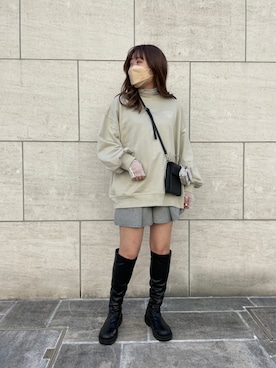 yuzuさん（レディース・162cm）の冬コーディネート