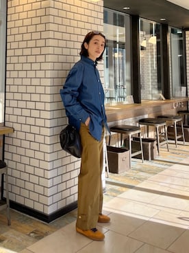 「NOTHING WRITTEN（ナッシングリトゥン）のアイテム」を使った、笠岡 オデット エ オディール スタッフさん（レディース・157cm）の冬コーディネート