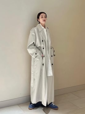 「ODETTE E ODILE（オデットエオディール）のアイテム」を使った、笠岡 オデット エ オディール スタッフさん（レディース・157cm）の春コーディネート