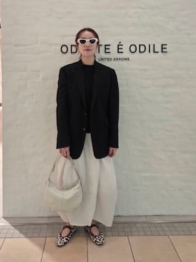 「NOTHING WRITTEN（ナッシングリトゥン）のアイテム」を使った、笠岡 オデット エ オディール スタッフさん（レディース・157cm）の冬コーディネート