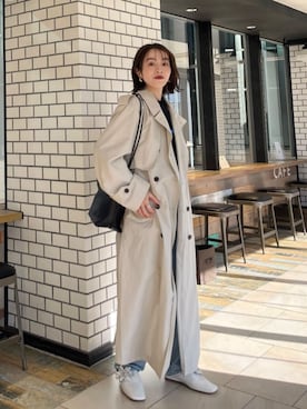 笠岡 オデット エ オディール スタッフさん（レディース・157cm）の春コーディネート