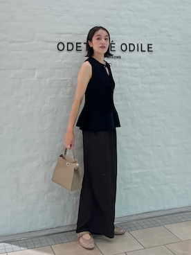 笠岡 オデット エ オディール スタッフさんのコーディネート