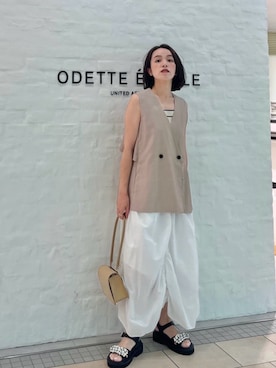 笠岡 オデット エ オディール スタッフさんのコーディネート