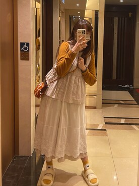 「earthtone」｜simsimdes さん（レディース・168cm）の冬コーディネート