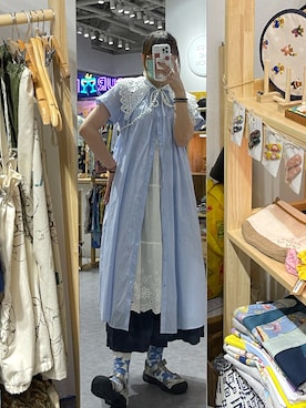 「Bou Jeloud」｜simsimdes さん（レディース・168cm）の春コーディネート