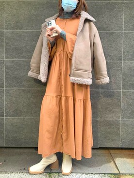 「Settimissimo（セッティミッシモ）のアイテム」を使った、ruoszzzさん（レディース・160cm）の冬コーディネート