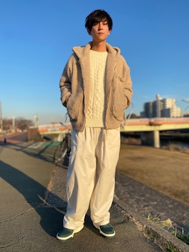 ゆーさん（メンズ・183cm）の冬コーディネート