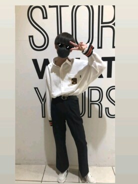 ベルトを使った 高校生 のメンズ人気ファッションコーディネート Wear