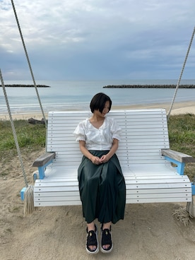 「アイテム（シューズ）」を使った、murajinさん（レディース・150cm）の秋コーディネート