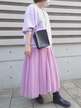 「adidas（アディダス）のアイテム（スリッポン）」を使った、SUUUKO17さん（レディース・170cm）の秋コーディネート