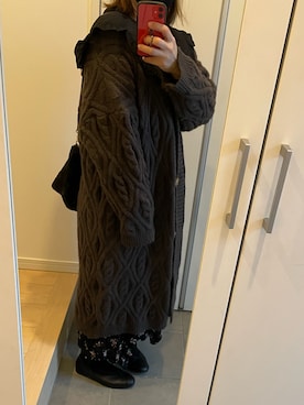 武蔵さん(レディース・154cm)の冬コーディネート