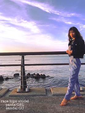 「PATTERN・fiona （パターンフィオナ）のアイテム」を使った、kaho0731wearさん（レディース・158cm）の春コーディネート