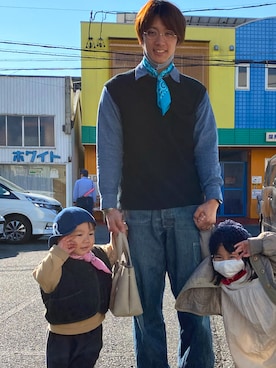 「Makers（メイカーズ）のアイテム」を使った、kenta68さん（メンズ・175cm）の秋コーディネート