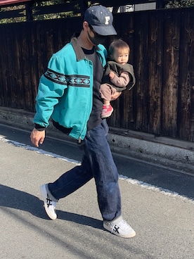 「FULLCOUNT（フルカウント）のアイテム（帽子）」を使った、kenta68さん（メンズ・175cm）の秋コーディネート