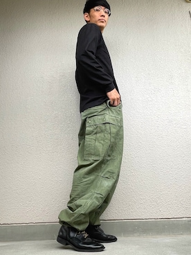 「Makers（メイカーズ）のアイテム」を使った、kenta68さん（メンズ・175cm）の秋コーディネート