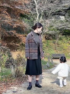 AYUMIさん（レディース・157cm）の秋コーディネート