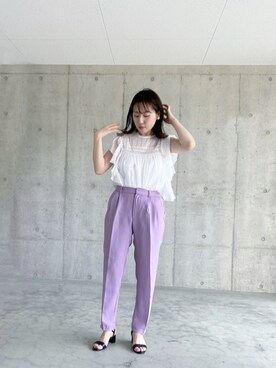 AYUMIさん（レディース・157cm）の夏コーディネート