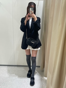 「NICE CLAUP（ナイスクラップ）のアイテム」を使った、まゆさん（レディース・162cm）の春コーディネート