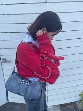 「HELLO.SANFRANCISCO（ハローサンフランシスコ）のアイテム」を使った、まゆさん（レディース・162cm）の春コーディネート