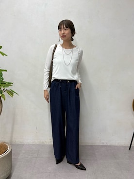 makoo.jjさん（レディース・168cm）の春コーディネート