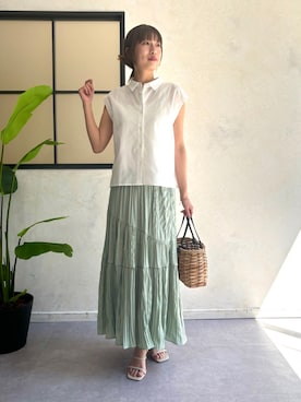makoo.jjさん（レディース・168cm）の春コーディネート