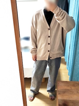 「春カーディガン」｜vince_mcmahon_jrさん（メンズ・168cm）の春コーディネート