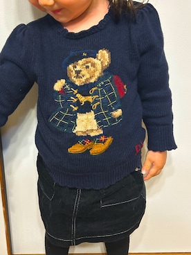 「COMME CA ISM（コムサイズム）のアイテム」を使った、Runa.さん（キッズ・90cm）の春コーディネート