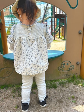 「tutuanna（チュチュアンナ）のアイテム」を使った、Runa.さん（キッズ・90cm）の春コーディネート