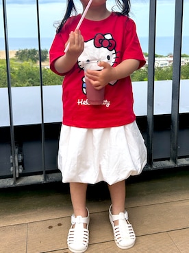 Runa.さん（キッズ・90cm）の春コーディネート