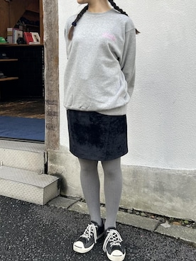 yueさん（レディース・160cm）の冬コーディネート